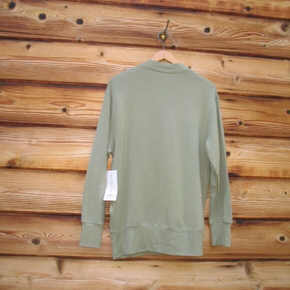 NWT Athleta Purana Plush V Neck Wrap Sweatshirt Top - Picture 6 of 10